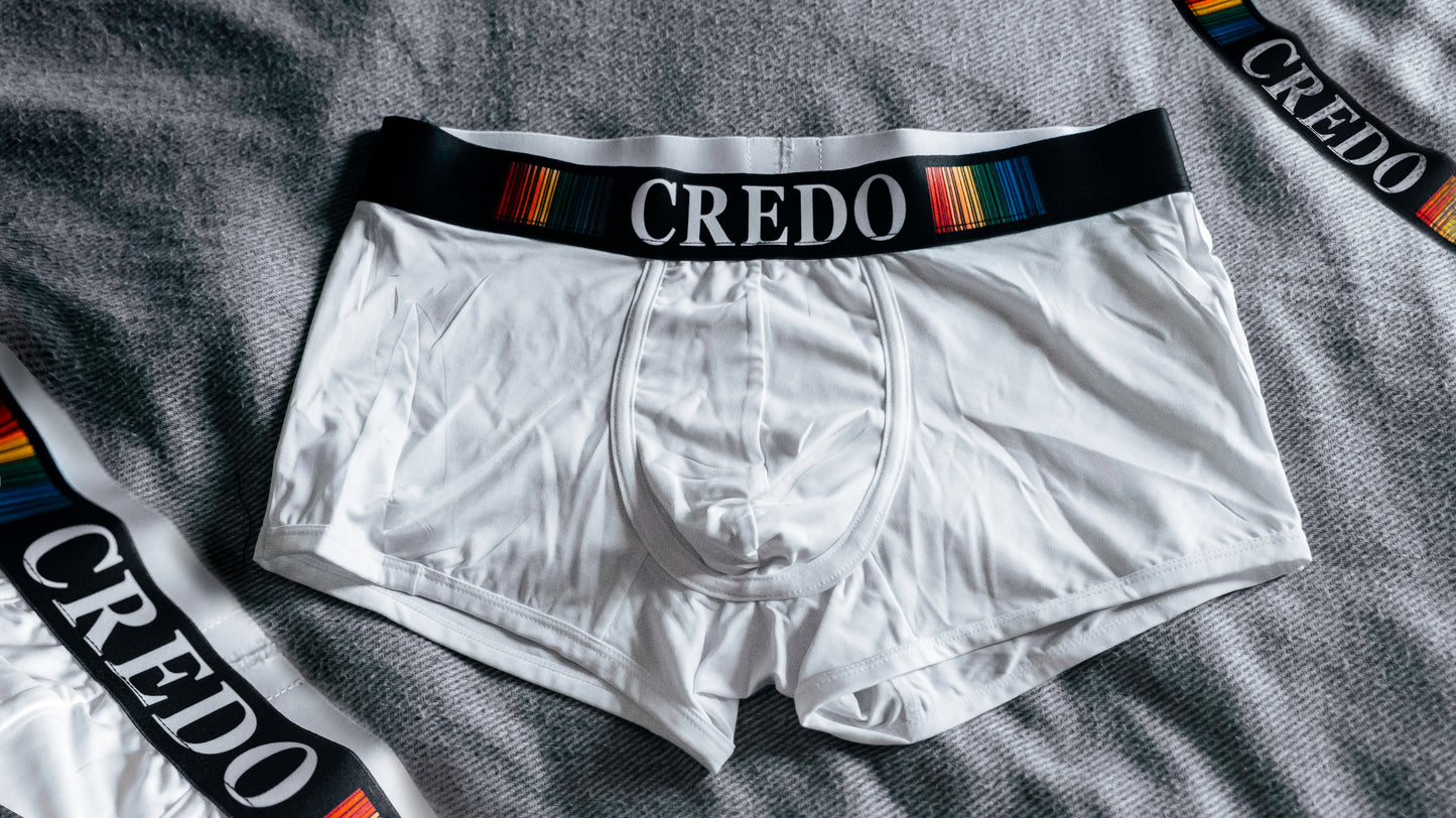 PRIDE White (Limited Edition) - Low Rise Trunks