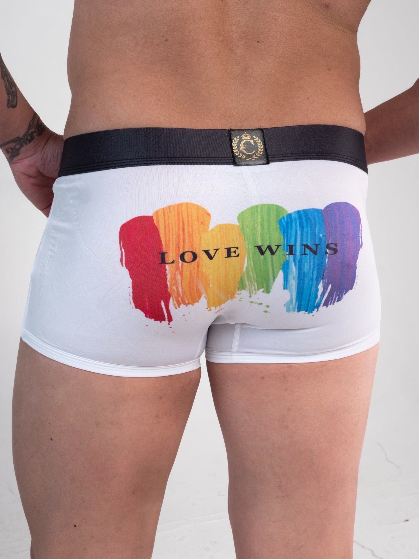 PRIDE White (Limited Edition) - Low Rise Trunks