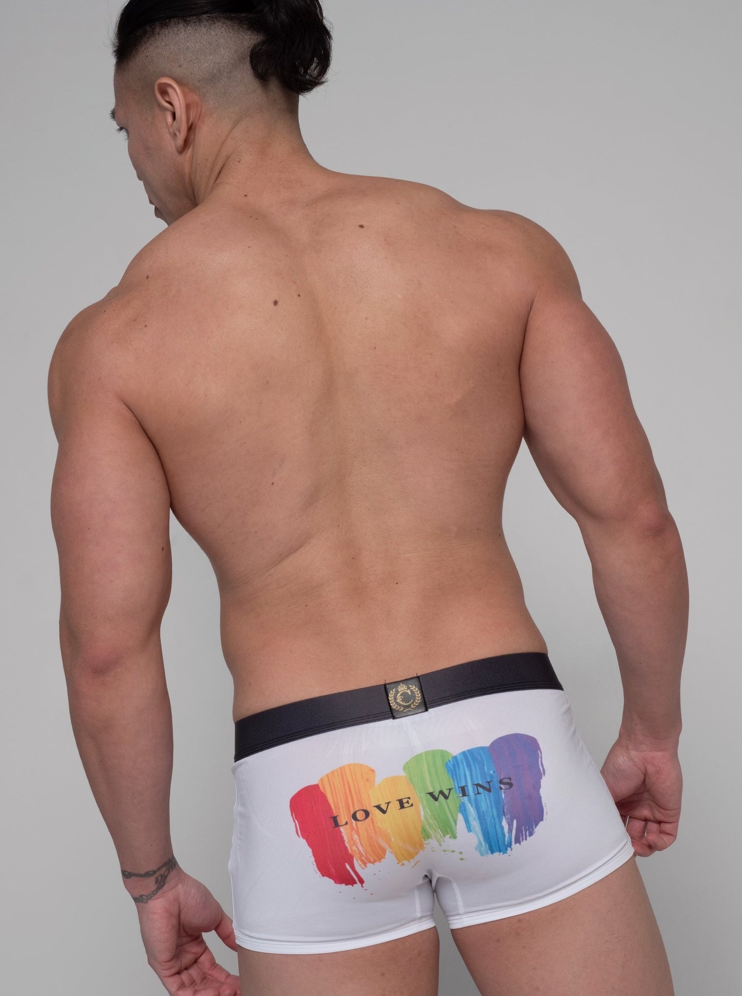 PRIDE White (Limited Edition) - Low Rise Trunks