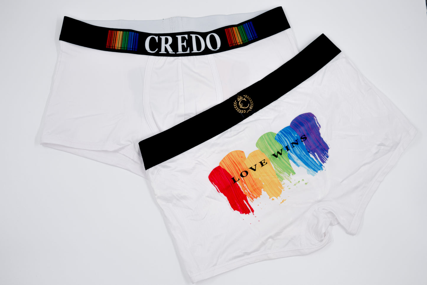 PRIDE White (Limited Edition) - Low Rise Trunks